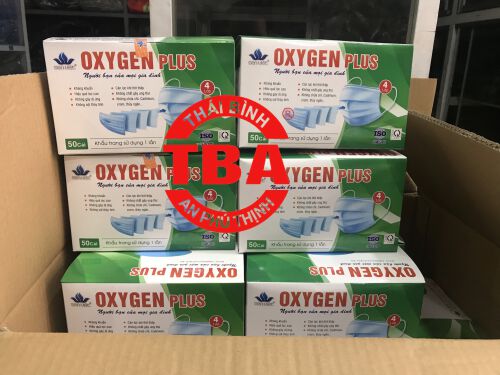 Khẩu trang y tế Sen Việt 4 lớp Oxygen Plus