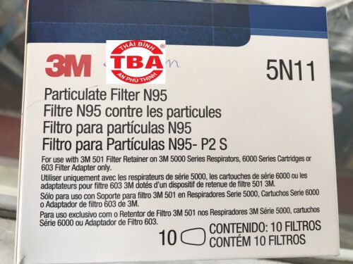 TẤM LỌC BỤI 3M 5N11 CHÍNH HÃNG (ĐẠT TIÊU CHUẨN N95)